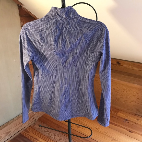 Athleta Purple Herringbone Jacket, EUC, S - Picture 2 of 16